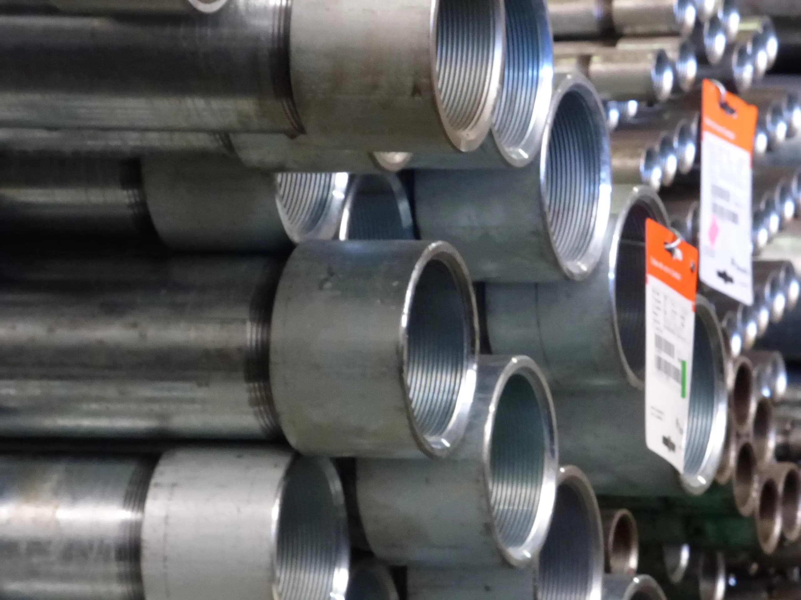 Caños con costura galvanizados/Conduit